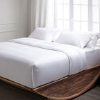 Σετ 2τμχ Μαξιλαροθήκες Hauz Vegan Silk Collection 52X92 White